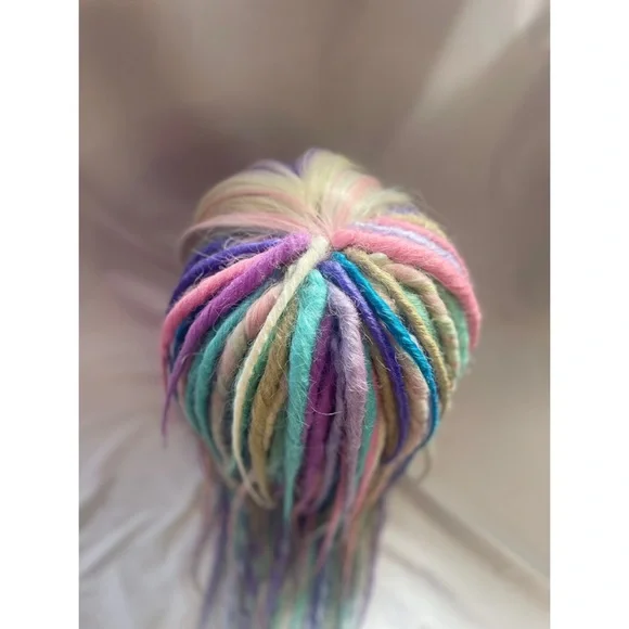 Pastel Synthetic Dread Wig - Picture 6 of 7